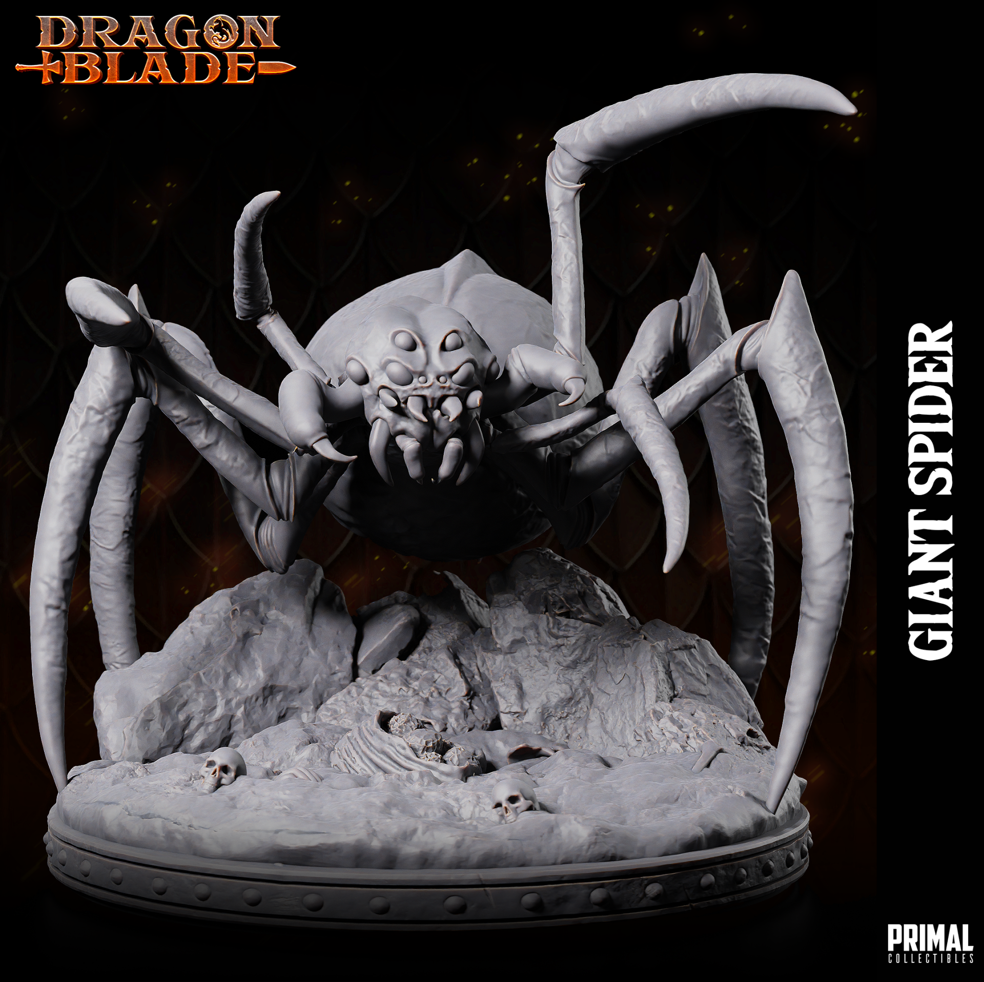 Dragon Blade - Giant Spider V2 - by Primal Collectibles