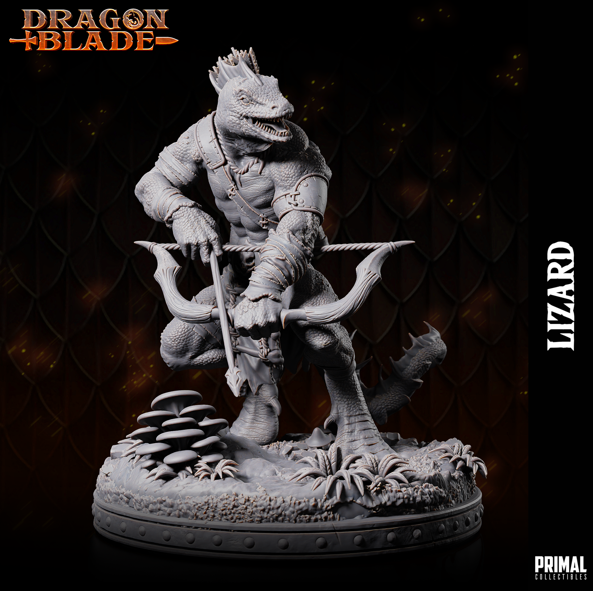 Dragon Blade - Lizardman V2 - by Primal Collectibles