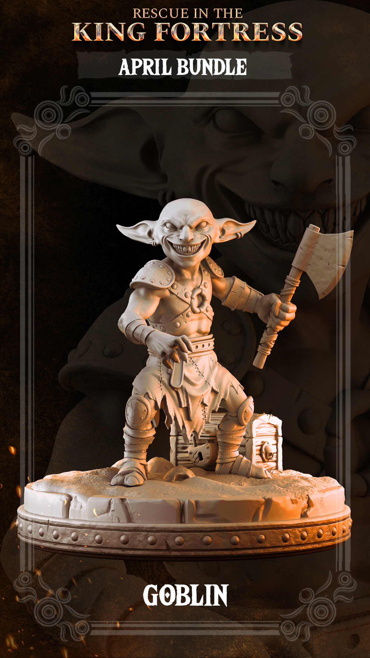 Rescue in the King Fortress - Goblin 2 - by Primal Collectibles