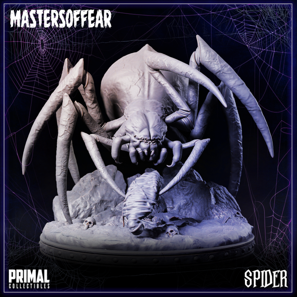 Masters of Fear - Giant Spider 02 - 32mm - by Primal Collectibles