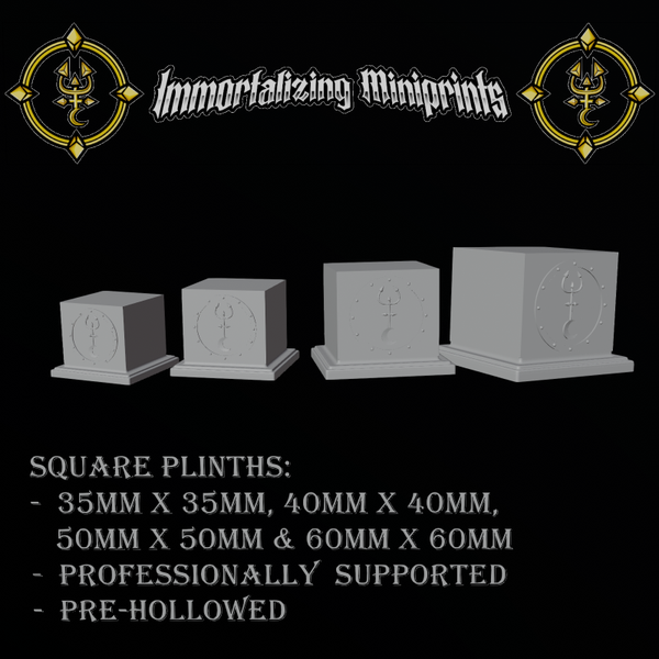 IMP - Square Plinths