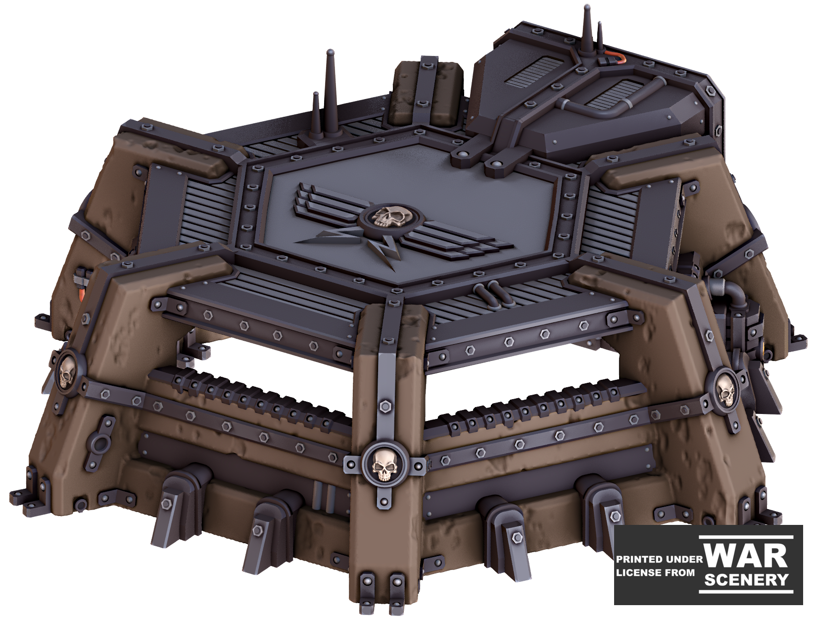 Grimdark Outpost - Infantry Bunker - by War Scenery
