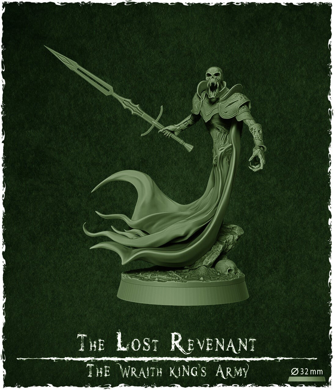 The Lost Revenant - Scale 32 mm - By Z-Axis