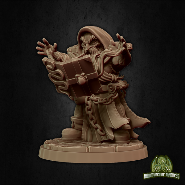 Hold My Dwarf - Kamli the Summoner - 32mm - by Miniatures of Madness