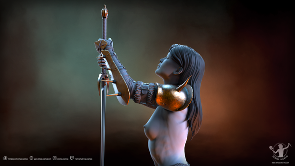 Ritual Casting - Keena - Scale 1/10 - Bust - NSFW