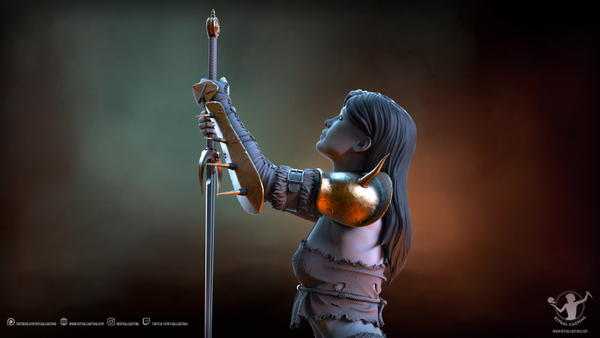 Ritual Casting - Keena - Scale 1/10 - Bust