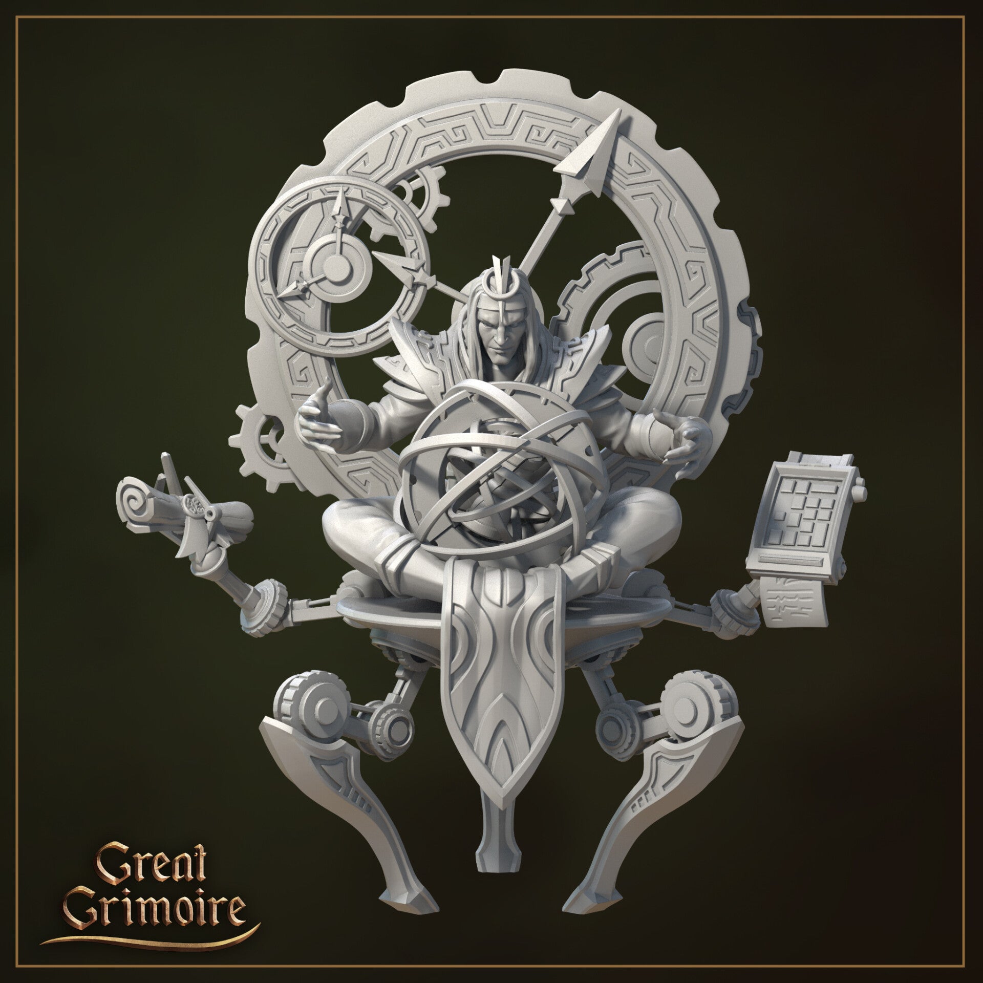 Chronographer of Infinity - 32mm - by Great Grimoire