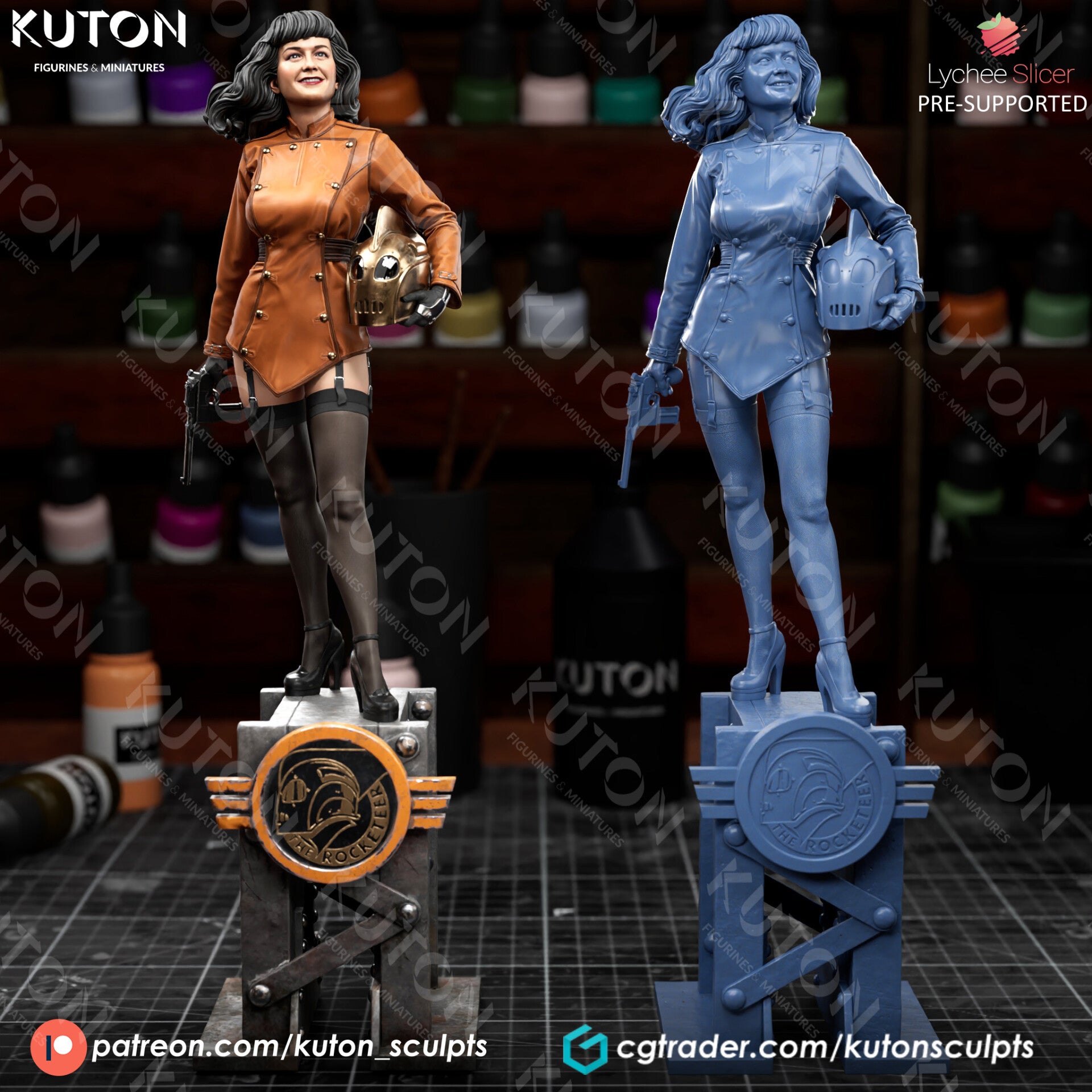 Rocketeer - Figurine - by Kuton Figurines