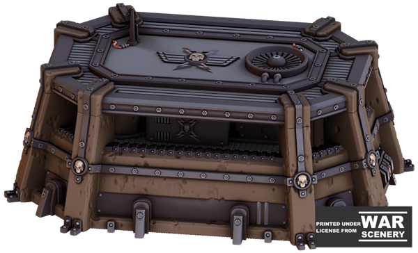 Grimdark Outpost - Large Pillbox - by War Scenery