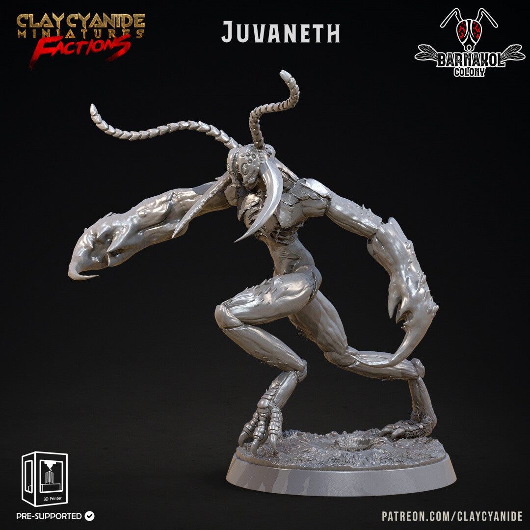 Barnakol Colony - Juvaneth - Large 32mm model - by Clay Cyanide