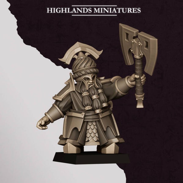 Sons Of Marduk - Marduk Commander 1 - By Highlands Miniatures