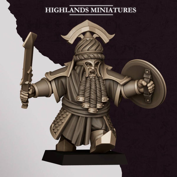 Sons Of Marduk - Marduk Commander 2 - By Highlands Miniatures