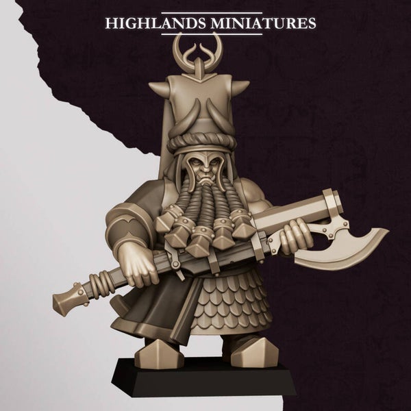 Sons Of Marduk - Marduk Commander 3 - By Highlands Miniatures