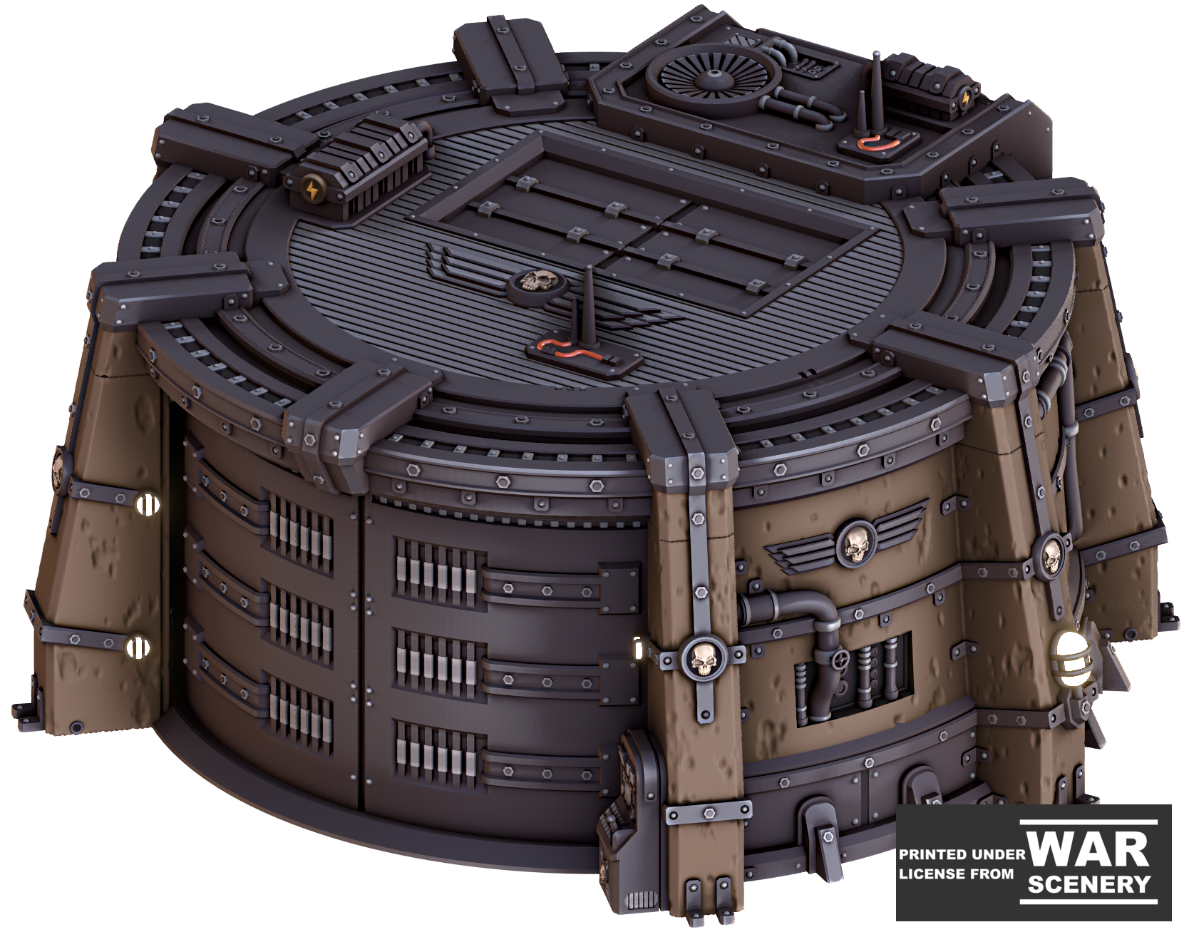 Grimdark Outpost - Mars Pattern Command - by War Scenery