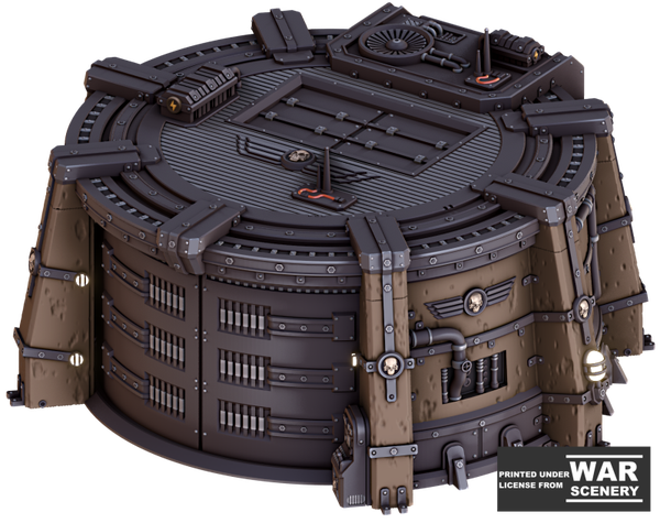 Grimdark Outpost - Mars Pattern Command - by War Scenery