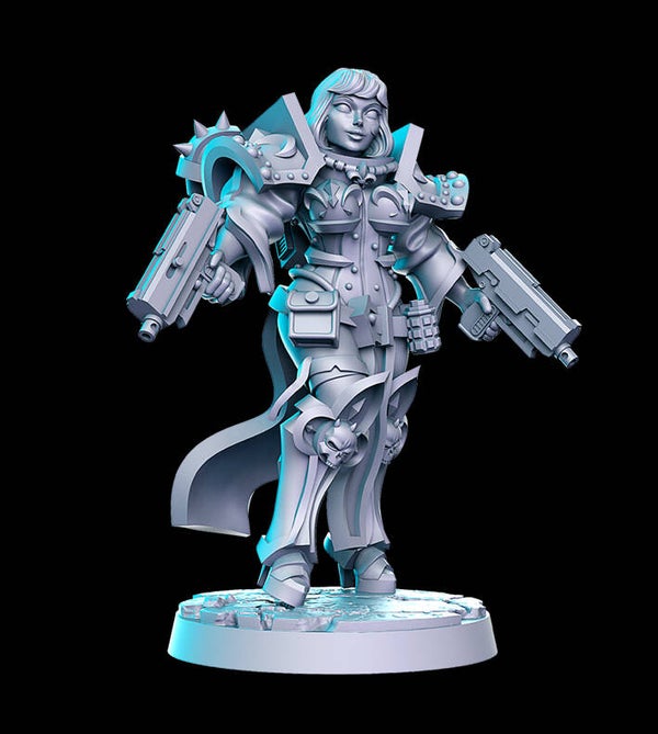 Nun Squad 11 - 32mm - by RN-Estudio