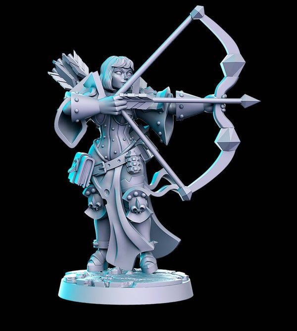 Nun Squad 12 - 32mm - by RN-Estudio