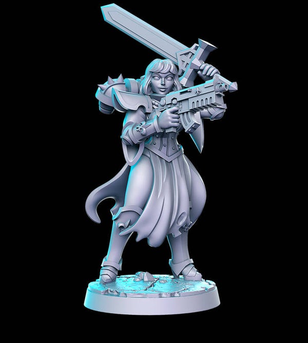 Nun Squad 15 - 32mm - by RN-Estudio