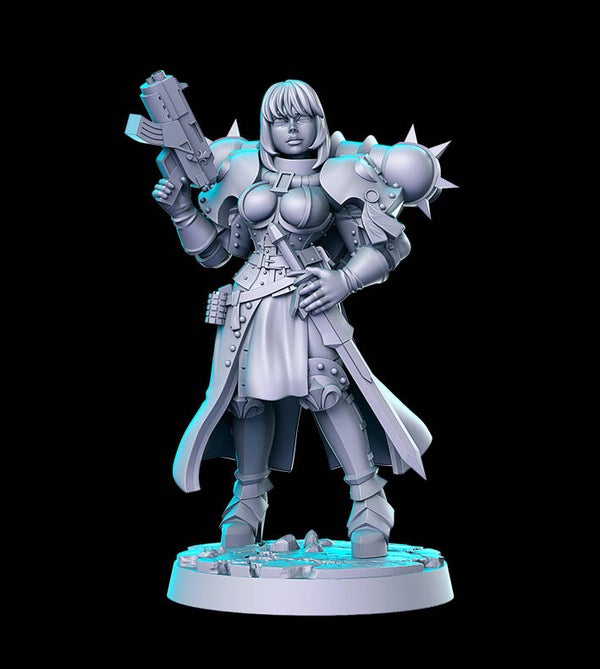 Nun Squad 02 - 32mm - by RN-Estudio