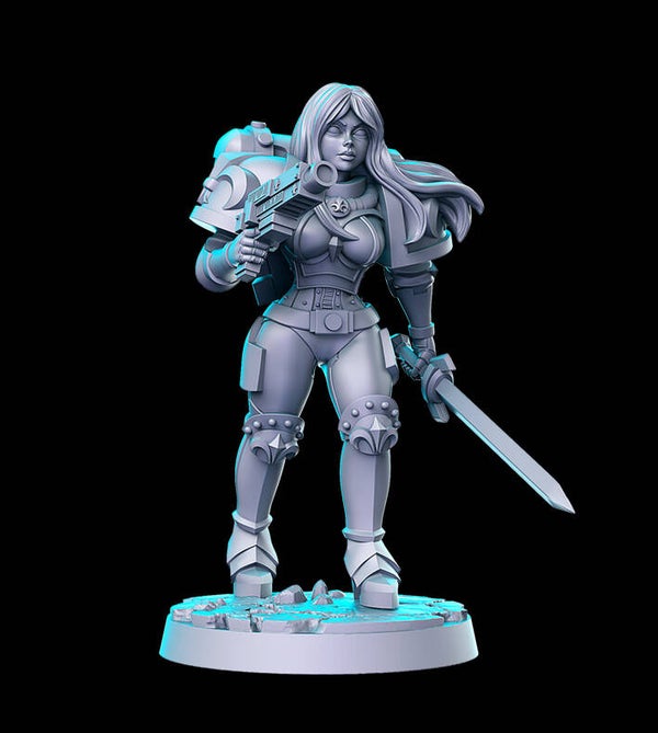 Nun Squad 03 - 32mm - by RN-Estudio