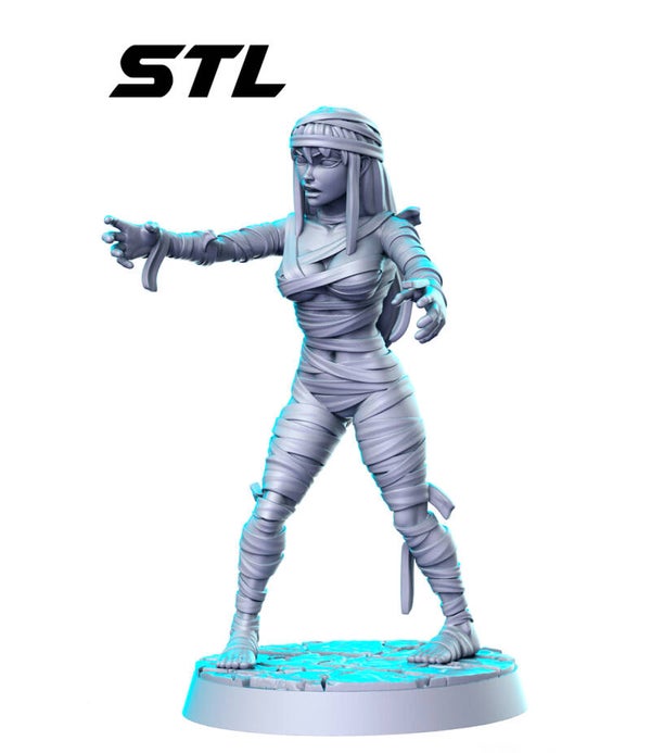 Myth Quest - Mummy 2 - 32mm - by RN-Estudio