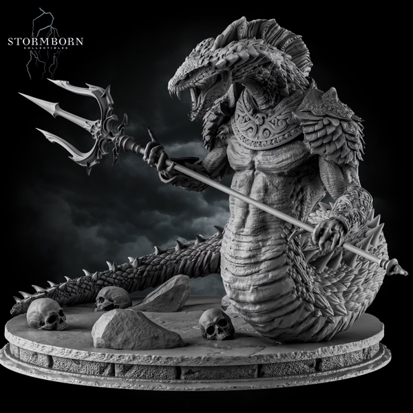Naga - Scale 75mm - by Stormborn Collectibles