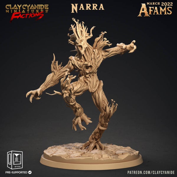 Afams - Narra - 32mm Large model - by Clay Cyanide