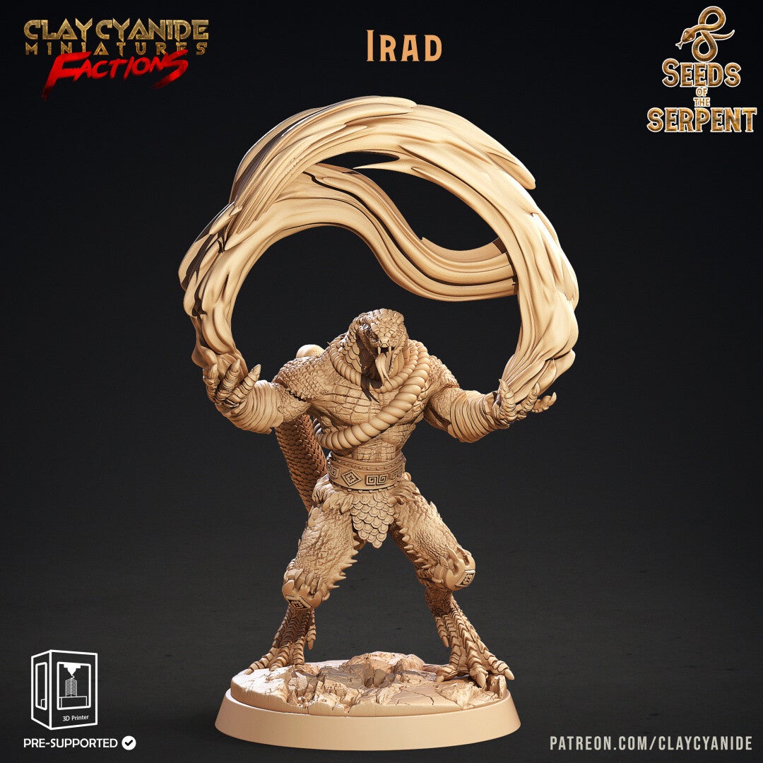 Seeds of the Serpent - Irad - by Clay Cyanide