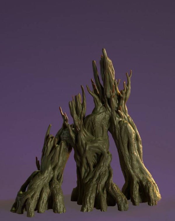 Kruel Swamps - Walls 1, 2 & 3 - by 3DHexes