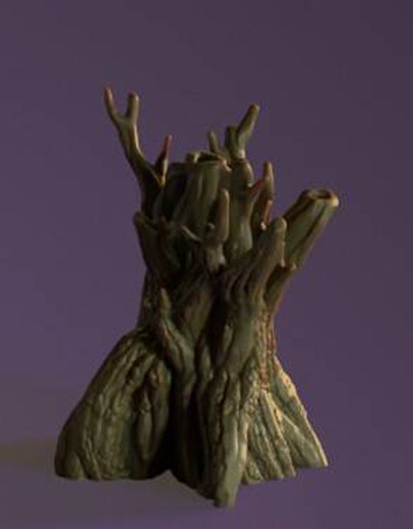 Kruel Swamps - Trees 5-8 - by 3DHexes