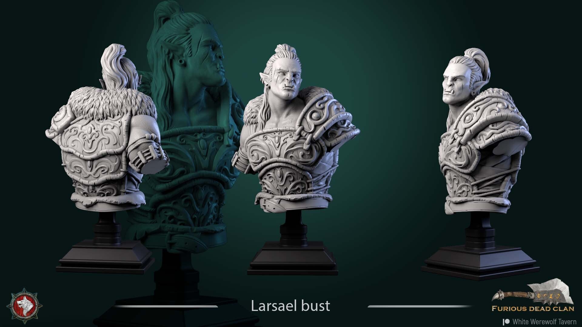 Furious Dead Clan - Larsael the Lightning  - Bust
