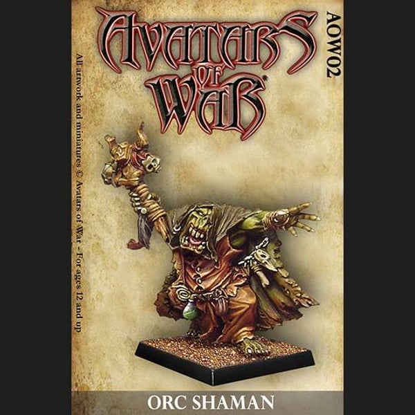 Orc Shaman --> Out of Print - Plastic - By Avatars of War