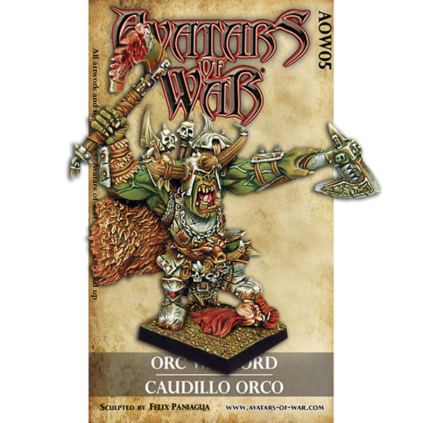 Orc Warlord --> Out of Print - Plastic - By Avatars of War