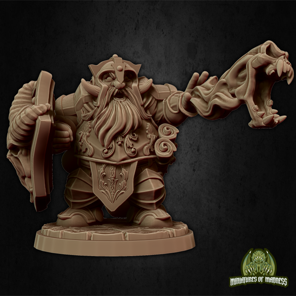 Hold My Dwarf - Ordain the Insane - 32mm - by Miniatures of Madness