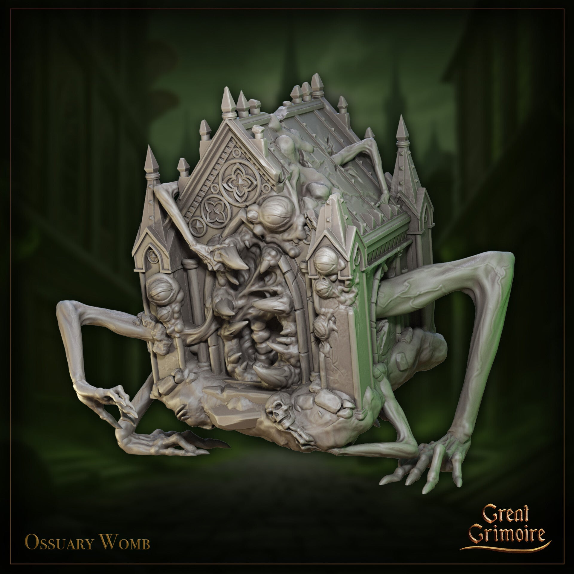 Whispers of the Riot - Ossuary Womb - 32mm - by Great Grimoire
