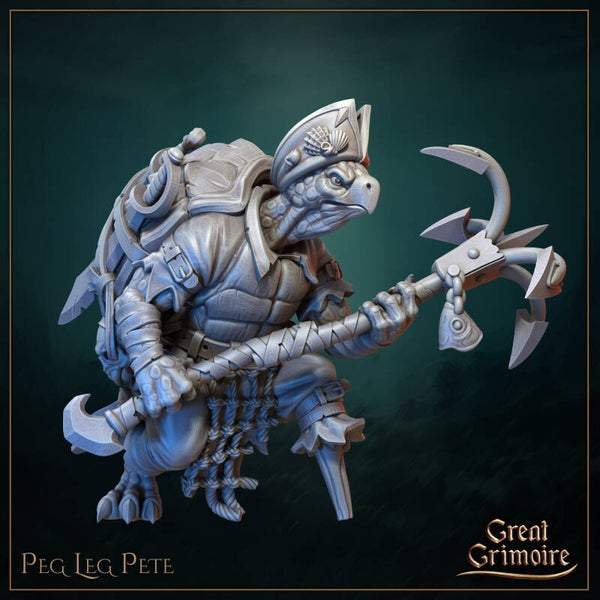 Gathering Storm - Peg Leg Pete - 32mm - by Great Grimoire