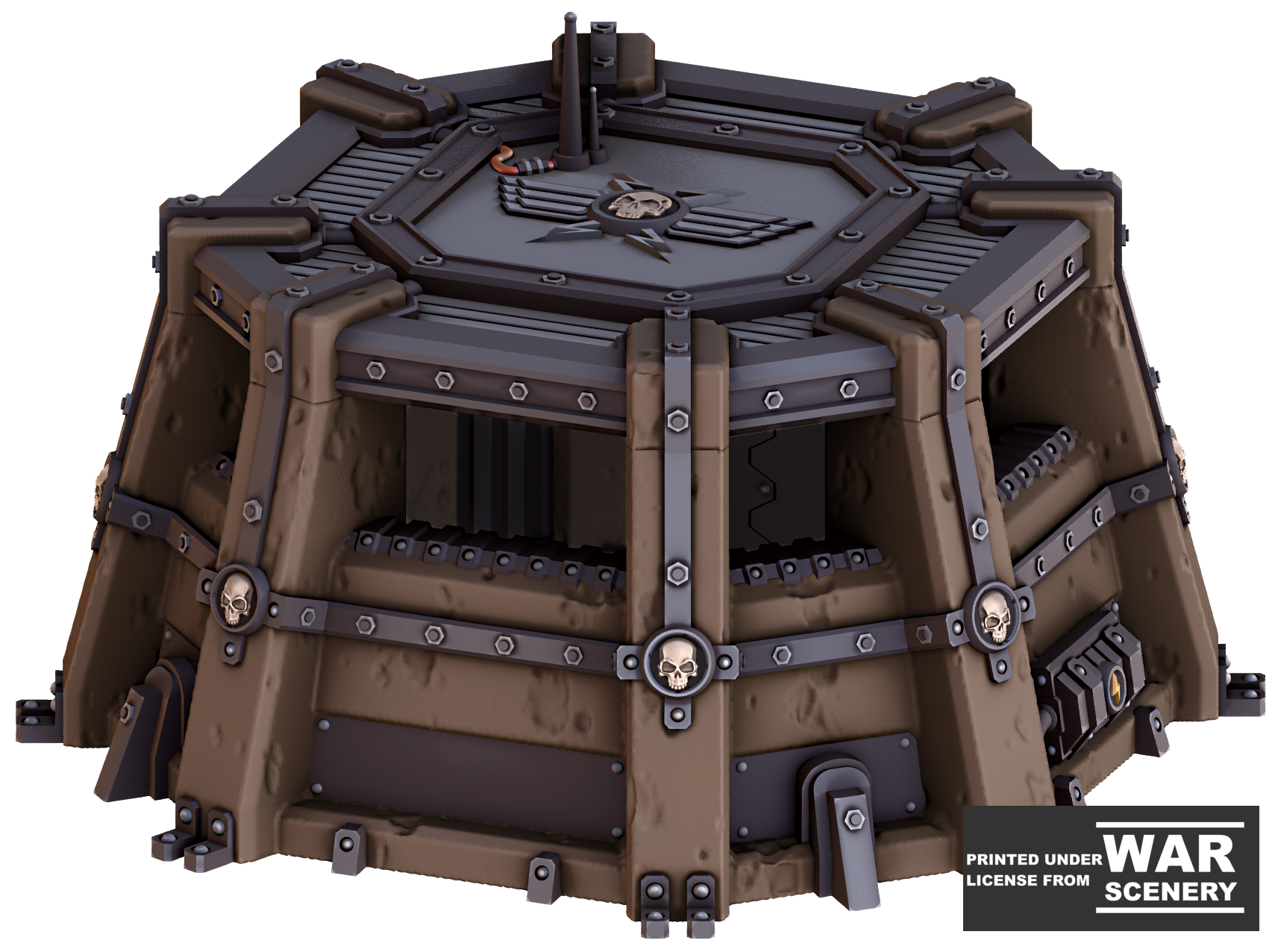 Grimdark Outpost - Pillbox - by War Scenery