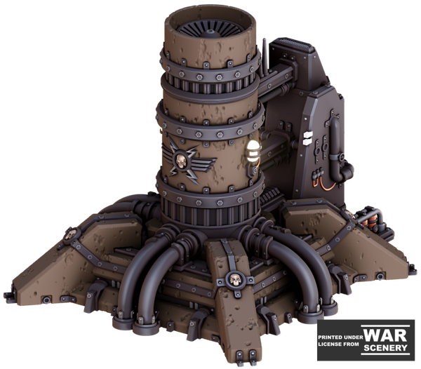 Grimdark Outpost - Plasma Generator - by War Scenery