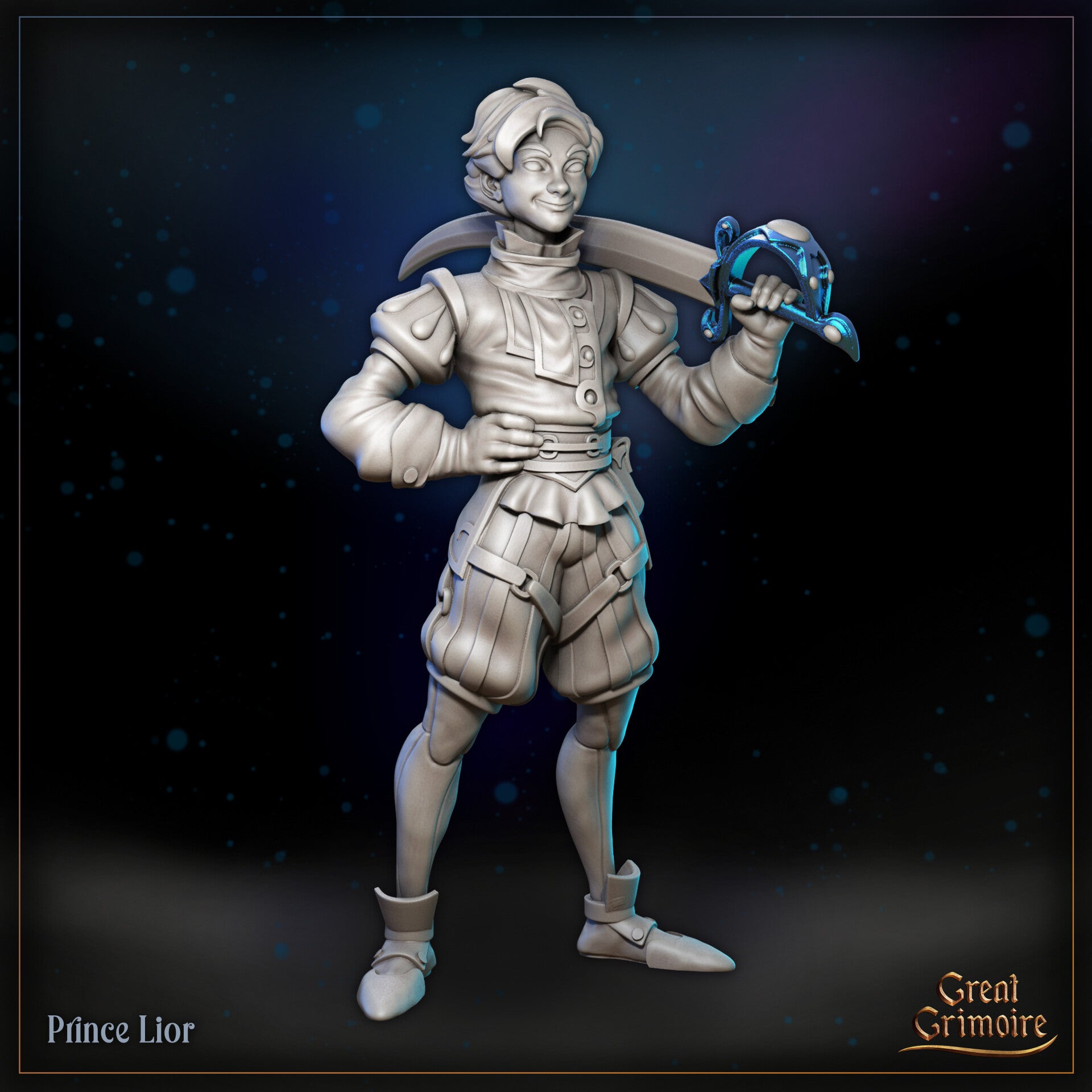 Little Kingdom - Prince Lior - 32mm - by Great Grimoire