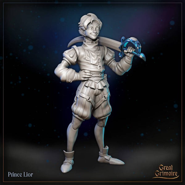Little Kingdom - Prince Lior - 32mm - by Great Grimoire