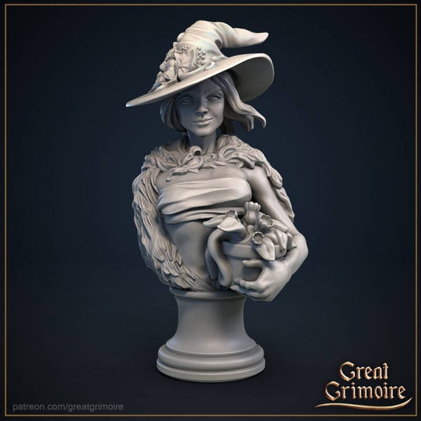 Amber - Bust - by Great Grimoire