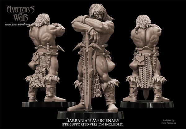 Barbarian Mercenary 3 - By Avatars of War