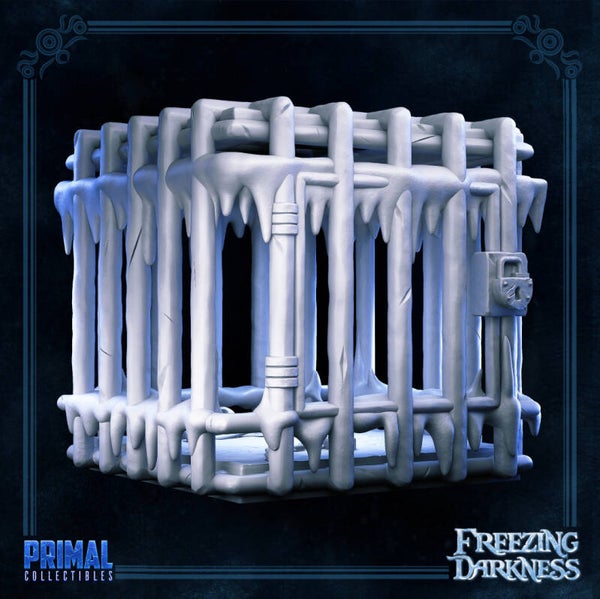Freezing Darkness - Scenery: Cage - 32mm - by Primal Collectibles