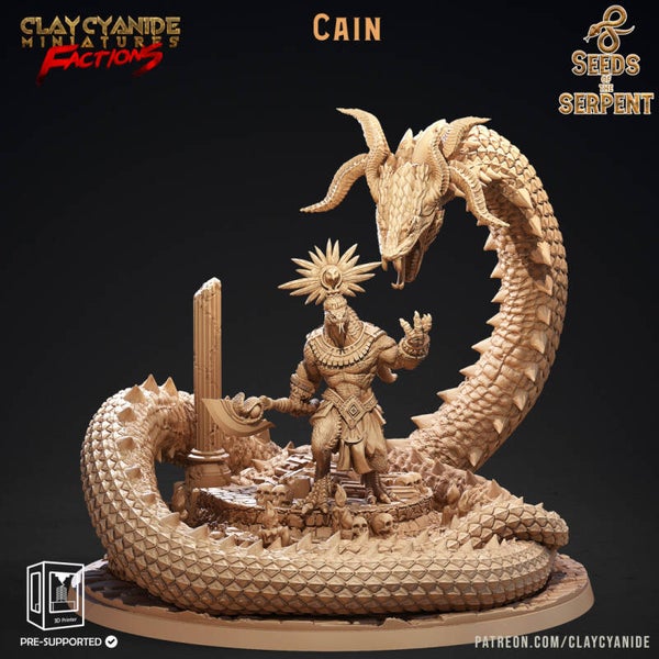 Seeds of the Serpent - Cain (Leader) - by Clay Cyanide