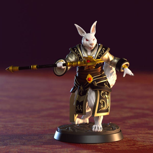 Lunar Cottontails - Celeste - 32mm - by Clay Cyanide