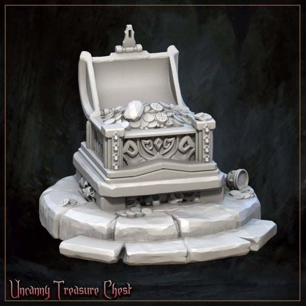 Horrors of the Underground - Uncanny Treasure - 32mm Scenery - by Great Grimoire