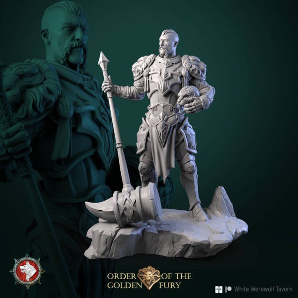 Order of the Golden Fury - Dukas Scarlet - 32mm/75mm