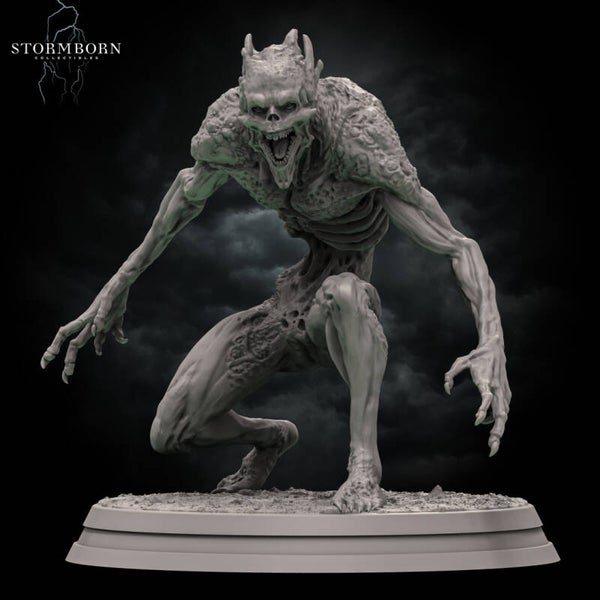 Carrion Ghouls 3x - Scale 32mm - by Stormborn Collectibles