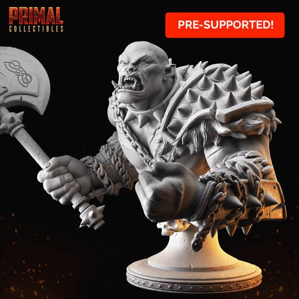 Classic Busts - Bhorlock - ca. 80mm - by Primal Collectibles