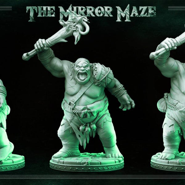 Mirror Maze - Ogre Kerag - 32mm/75mm - by Primal Collectibles